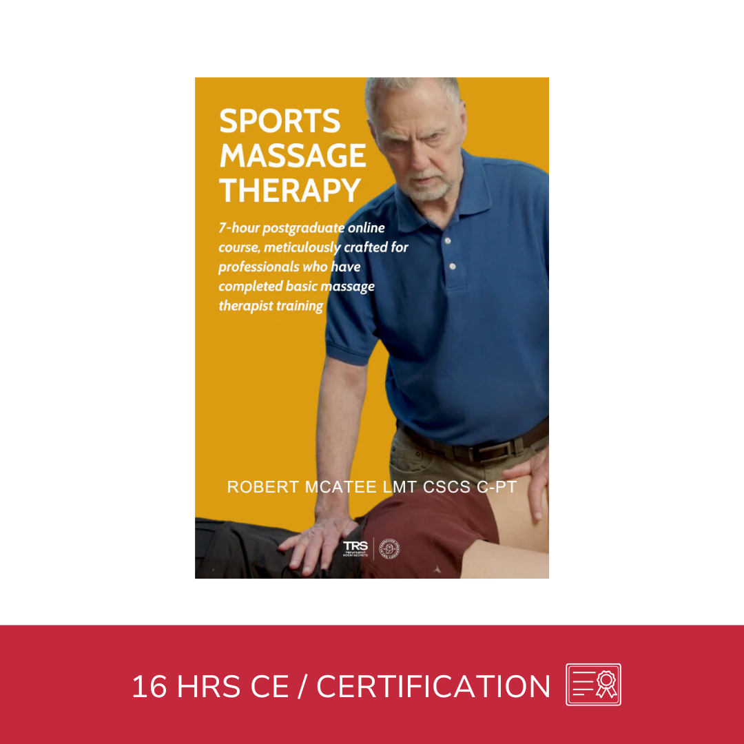 Sports Massage Therapy (16 hrs)